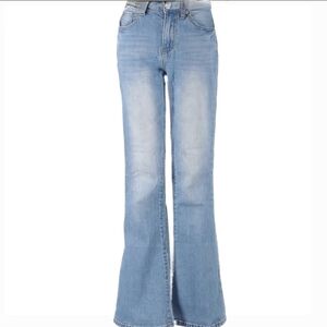 Ladies BP Mid Rise Flare Jeans - Size 24 Regular